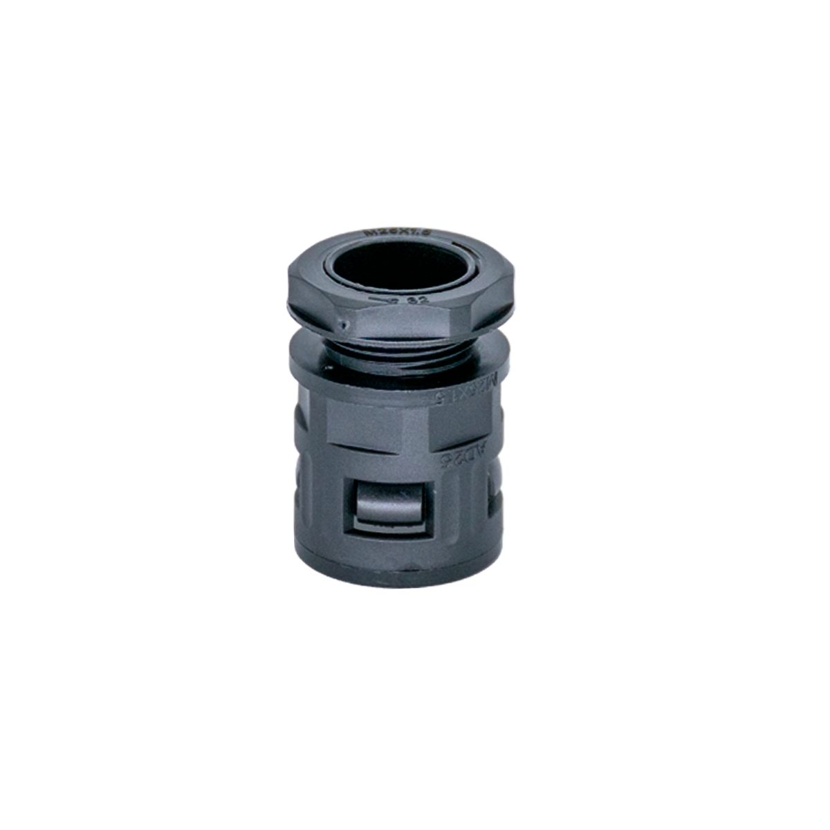 Conector Poliflex, plástico, de rosca, 3/4"