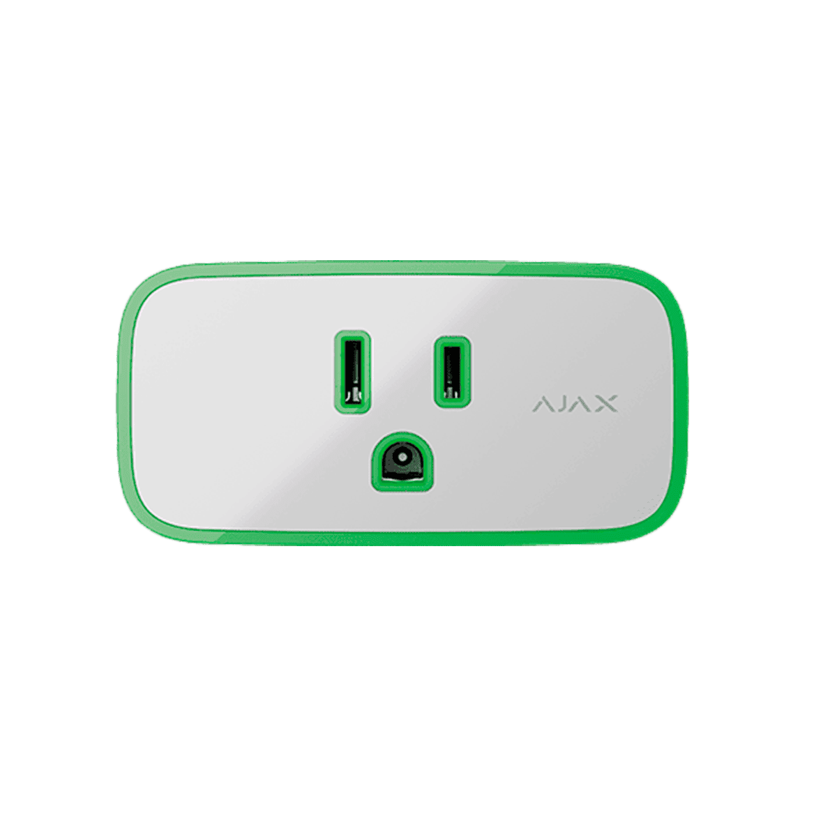 Enchufe inteligente, Ajax, inalámbrico, con monitor de consumo eléctrico, color blanco, 84772.34.WH3