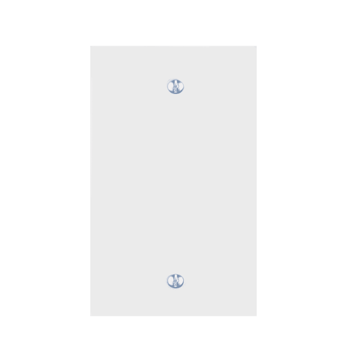 Placa, Marsella-Argos, lisa, color blanco, 8800440