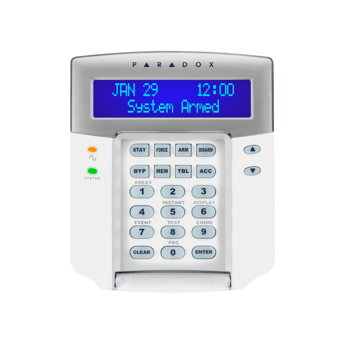 Teclado LCD, Paradox, para EVO+Lector de tarjetas, K641R