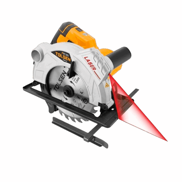 Sierra circular, Tolsen, con cable, 120V, 11A
