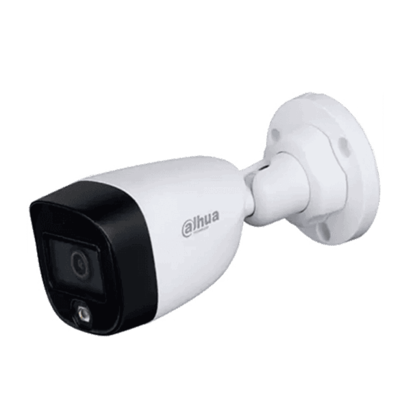 Cámara Bullet Dahua HD, 2MP, full color HDCVI, lente fijo 2.8mm, luz led 20m, IP67, DH-HAC-HFW1209CLN-LED
