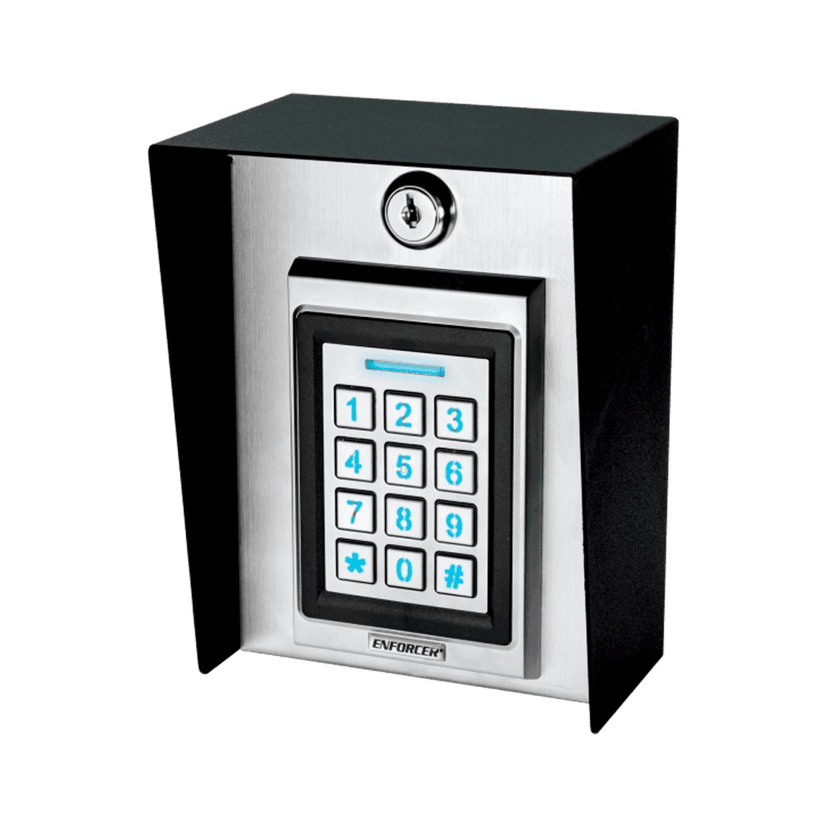 Controlador de Acceso Enforcer Bluetooth teclado post-mount lector de Proximidad IP65 SK-B941-PQ