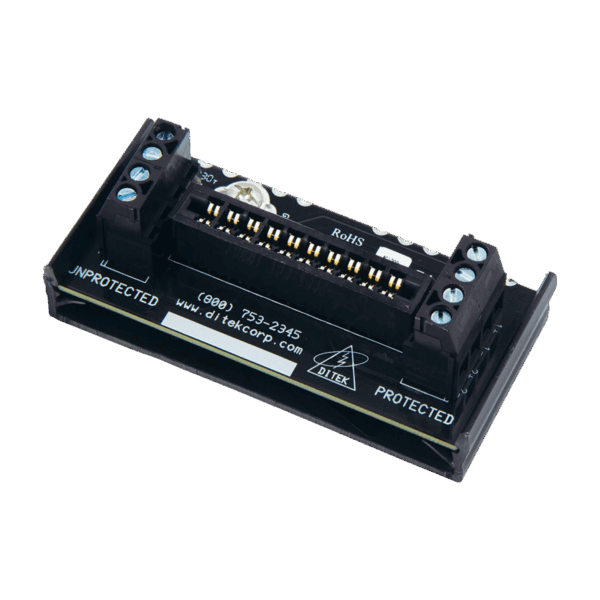 Base de montaje cableada Ditek para DTK2MHLP24B, DTK-MB10