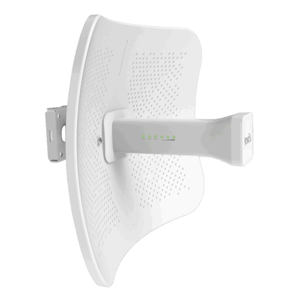 Antena Wis, transmisión inalámbrica, dlx, 5GHZ, 10°, 23DBI, 802, 11AC, hasta 20Km, WISD523AC