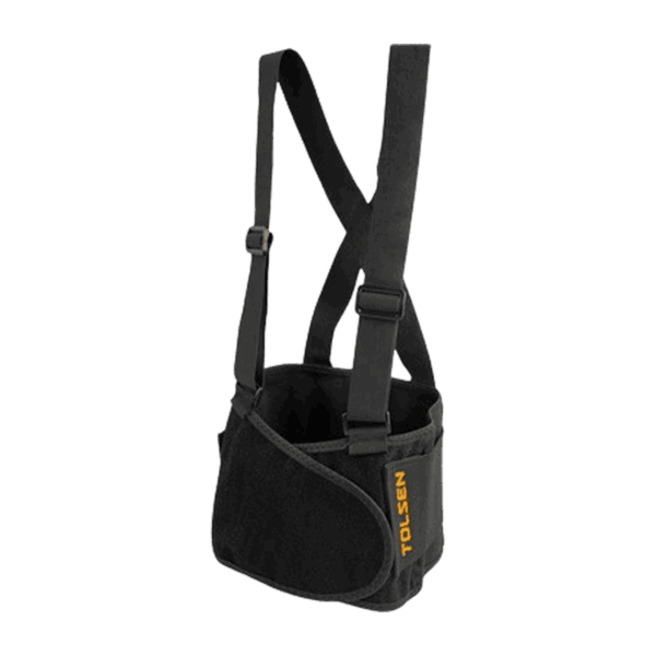 Cinturón lumbar Tolsen con tirantes refuerzo ajustable talla L 120cm
