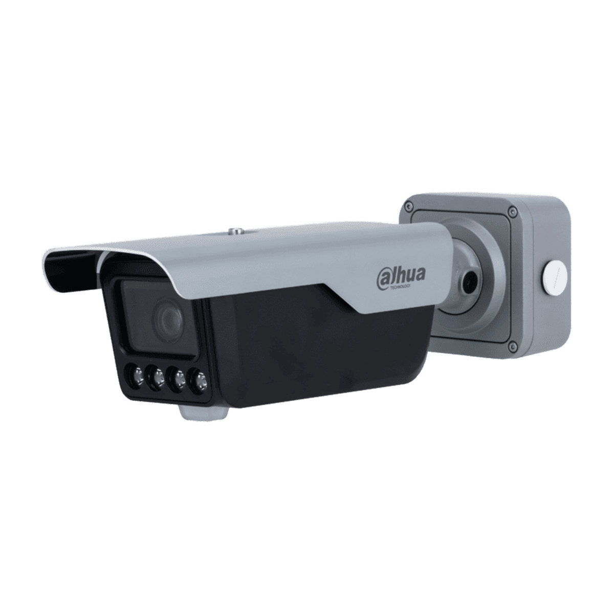 Cámara Bullet Dahua IP, para placas, 4MP, iluminadores duales, 8 mm-32 mm, IP167