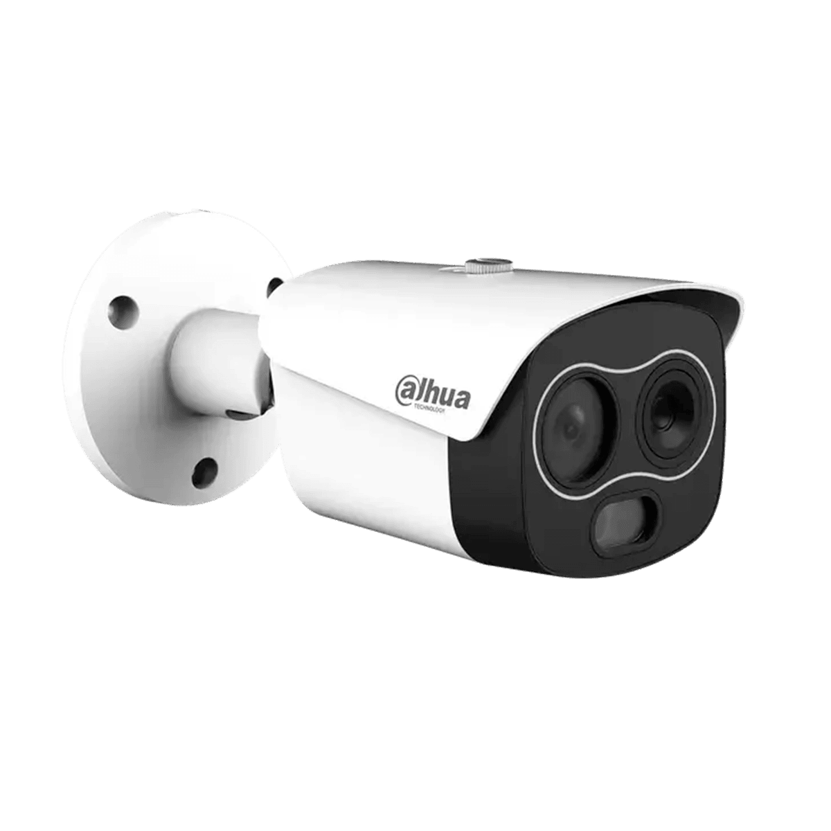 Cámara térmica dual Dahua IP, doble sensor, 4MP, lente 4mm, IR30m, microSD hasta 256GB, DHI-TPC-BF1241-B3F4-DW-S8