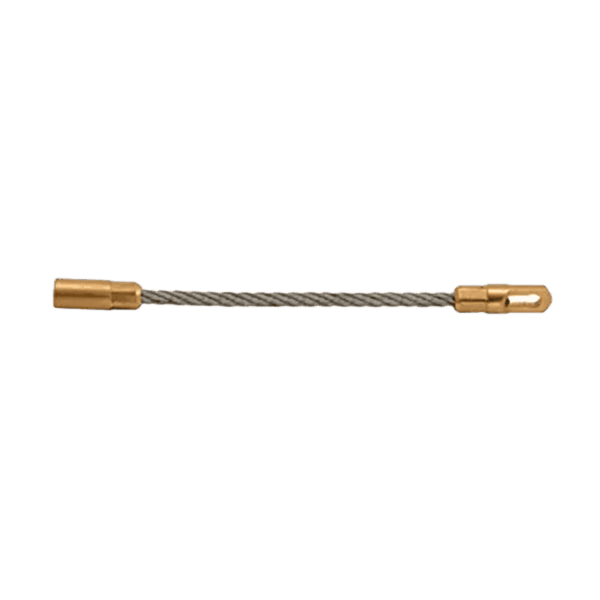 Cabeza Guía Flexible Tracción, Anguila, 100Kg, diámetro 6mm, rosca M5, para pasar sondas pasacables