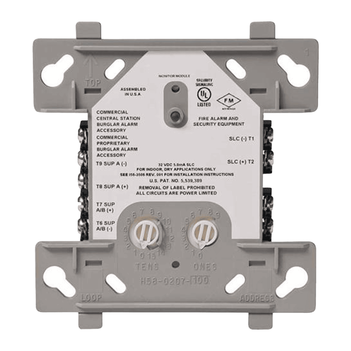Modulo monitoreo direccionable Firelite, MMF300