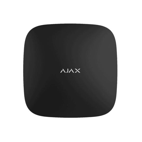 Panel de alarma, Ajax, inalámbrico, con puerto RJ45, videovigilancia, verificación fotográfica, 4G, color negro, 44520.108.BL3