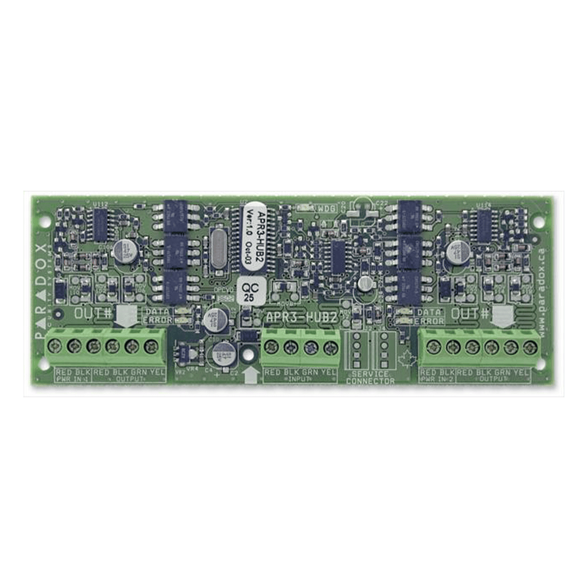 Módulo Hub, Paradox, para panel EVO, HUB2