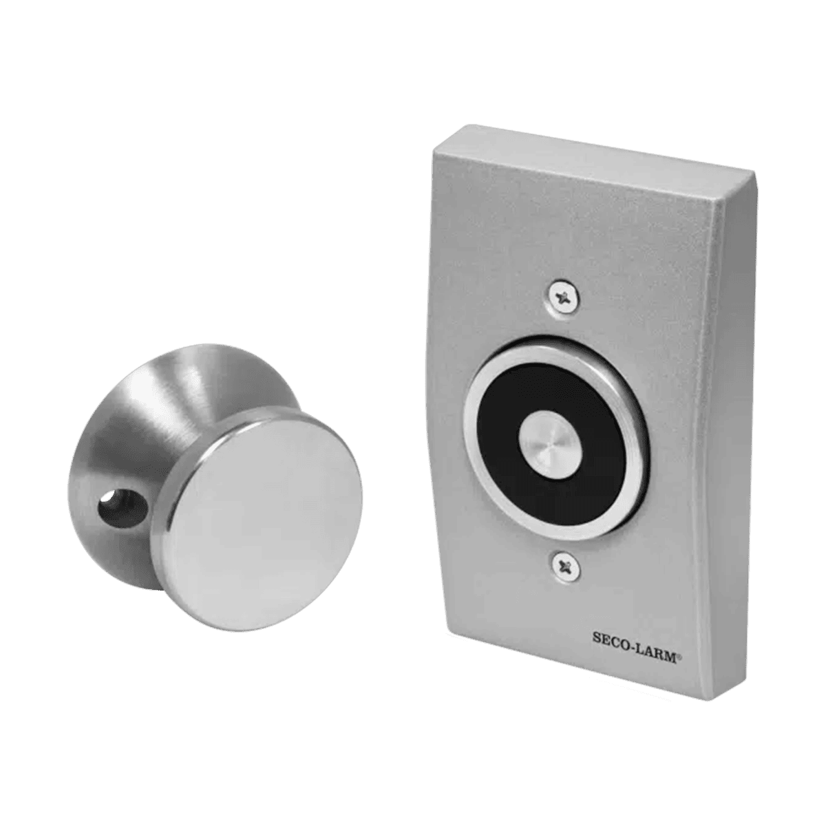 Soporte magnético para puerta, Enforcer, montaje empotrado, UL, fuerza de sujeción 33 lb (15 kg), 12/24 VAC/VDC y 120VAC, DH-171SQ