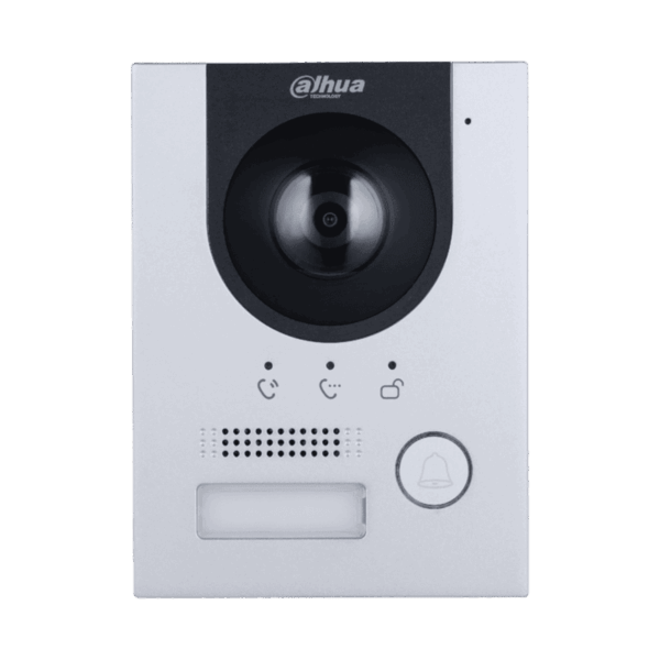 Video portero, Dahua, IP, cámara 2mp, Poe, exterior, metálico, 1 botón, IK07, IP65, (DAHUA) DHI-VTO2201F-P-S2