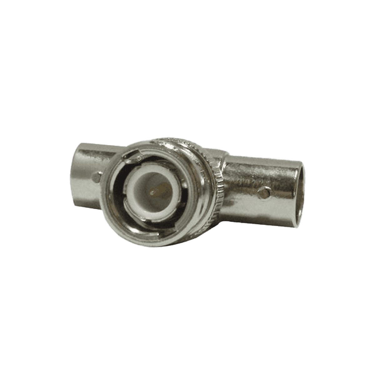 Conector T dlx BNC 1 macho a 2 hembra