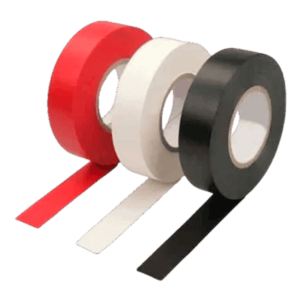 Tape, Tolsen, color rojo, 19mm, 38025