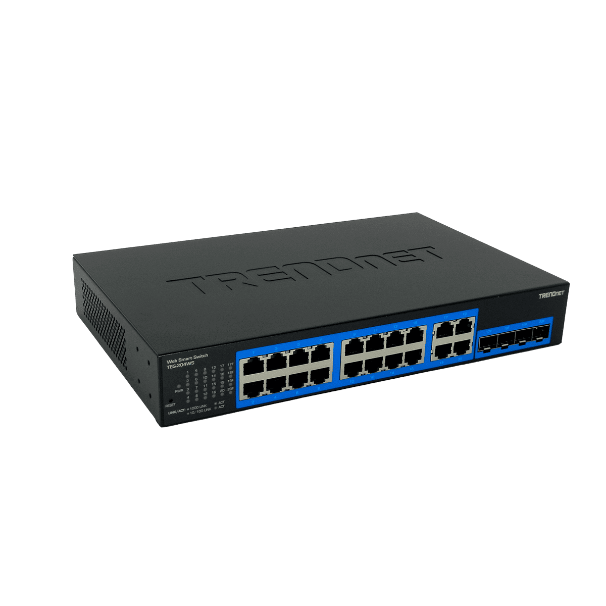 Switch TRENDnet 16 puertos Gb 4 puertos Gb RJ-45/SFP
