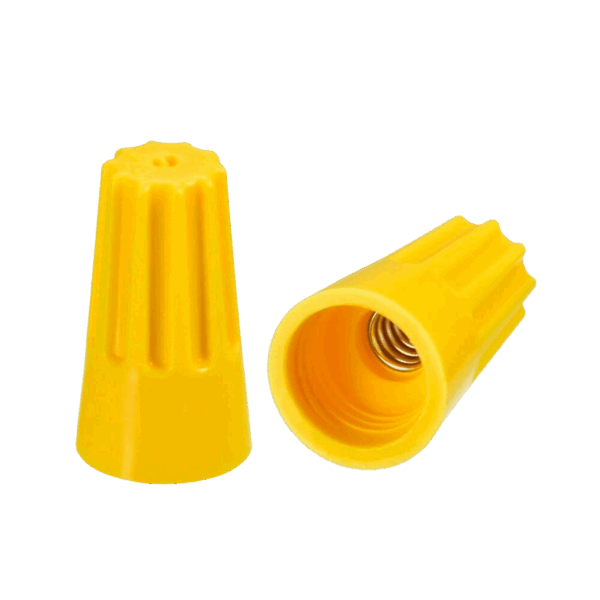 Conector rosca, Coninca, para cable amarillo, 18-10 AWG, bolsa de 25pcs