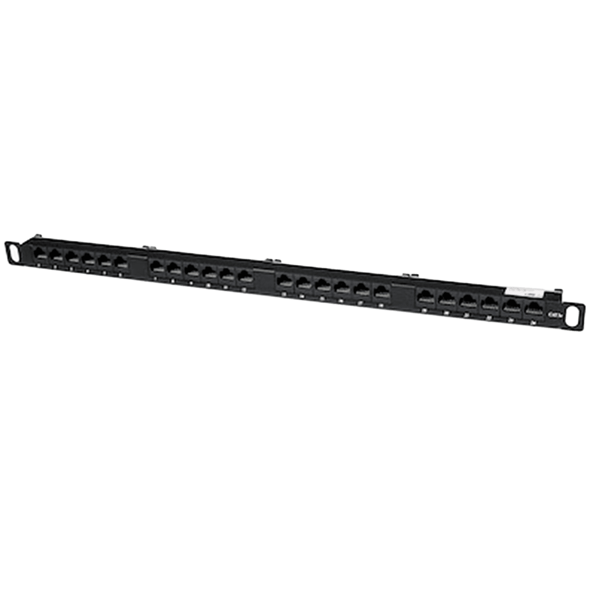 Patch panel de 24 puertos montaje rack CAT5E RJ45, dLux.