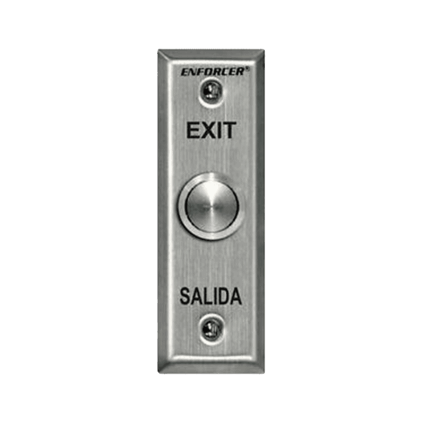 Botón de salida Enforcer anti vandalismo pequeño N.O.,N.C., 50A-24VAC, UL, SD-7104SGEX1Q