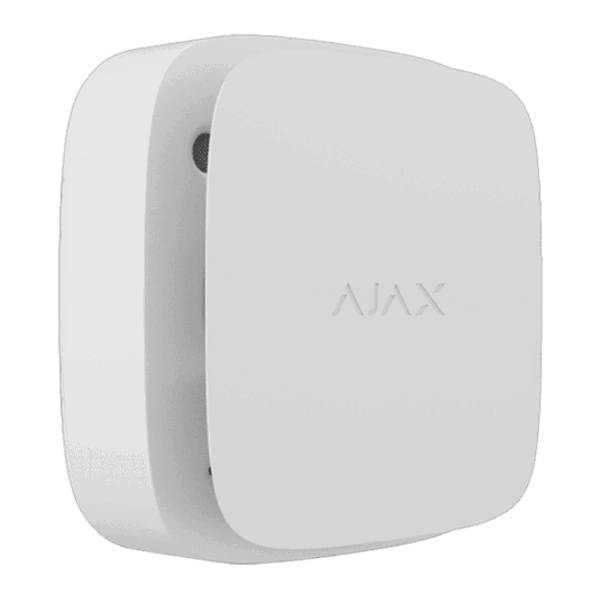Detector de incendios Ajax Inalambrico Color Blanco con Sensores de Calor y Humo UL 68695.136.WH3