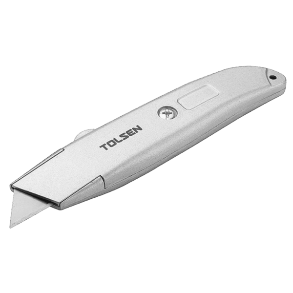Cutter con cuchilla, Tolsen, aluminio, 61 x 19mm