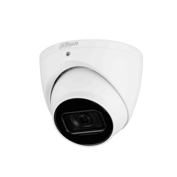 Cámara Eyeball Dahua IP, 4MP, lente 2.8mm, IR 50m, micrófono incorporado, WizSense, Quick Pick, IVS, AI SSA, DH-IPC-HDW3441EM-S-S2