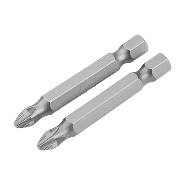 Juego de brocas de destornillador Tolsen 2pcs puntas de estrella o phillips 50mm