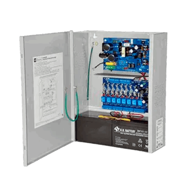 Controlador de acceso Altronix con fuente de alimentación