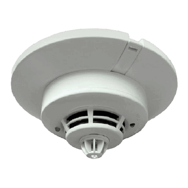 Sensor de humo, Mircom, 4 hilos, UL, base de 6"