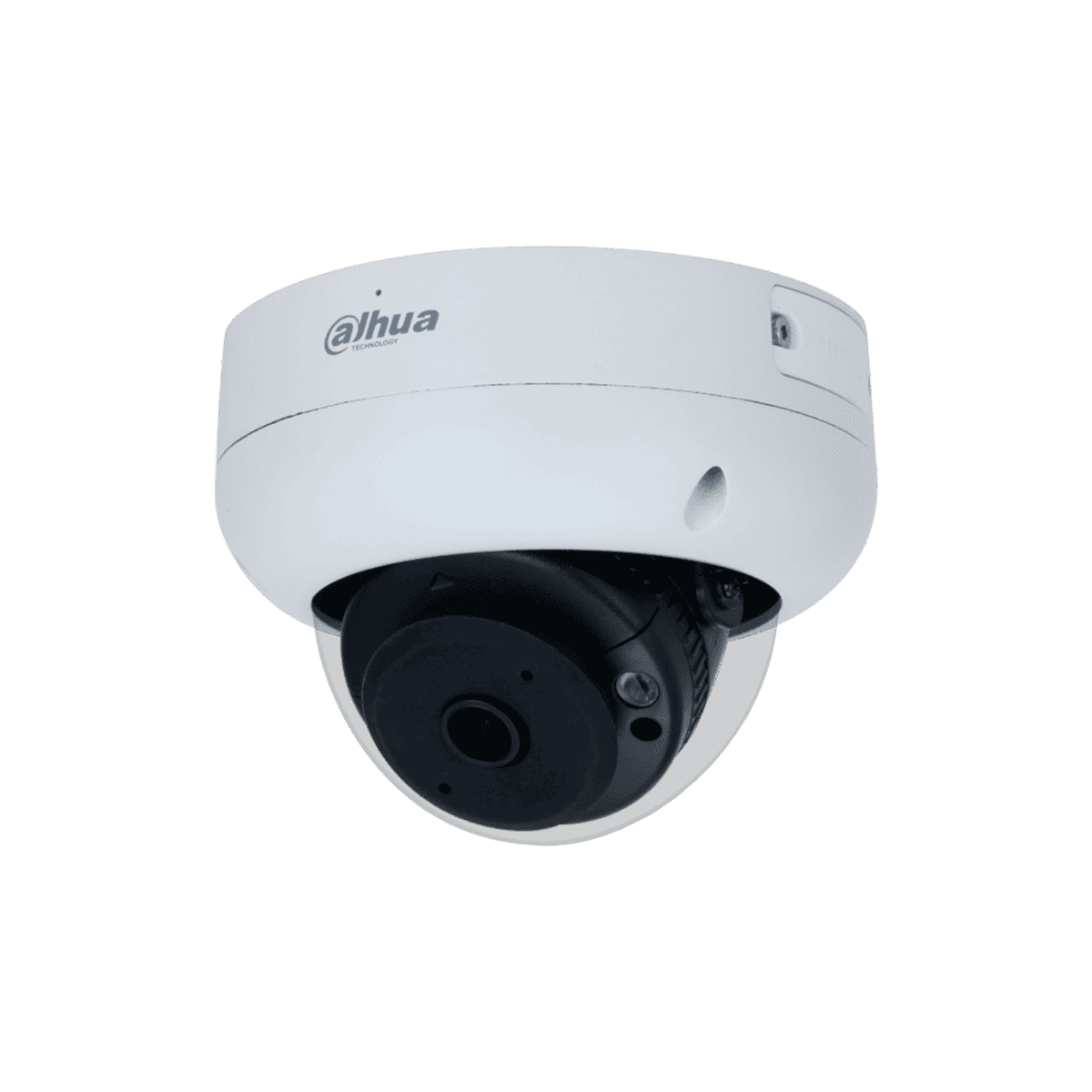 Cámara Minidomo Dahua IP, de cúpula, 4MP, lente 2.1mm, IR15m, ángulo de visión 180°, SMD 3.0, IP67, IK10, WizSense, DH-IPC-HDBW3441R-AS-P